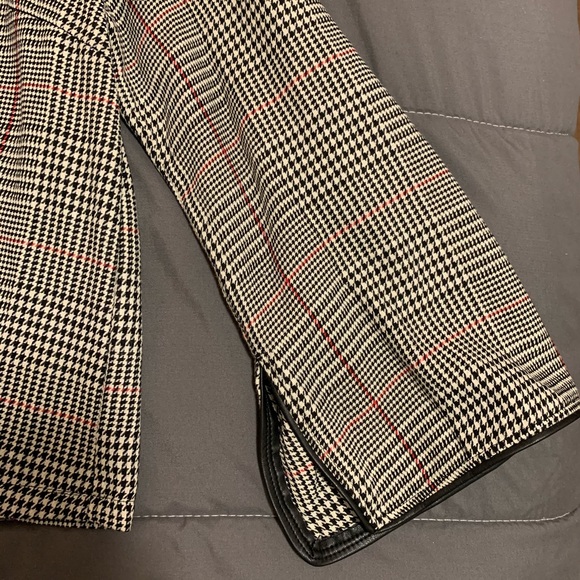 Gray Blouse with Silver Zipper - Picture 5 of 5